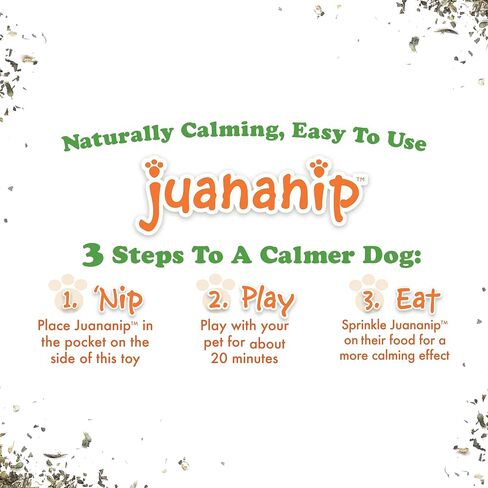 Doggijuana Tuffer Chewer Mini Plush Dog Toy | Funny Dog Toy Plush with Juananip Catnip for Dogs (Stocking Stuffer) in Saudi Arabia