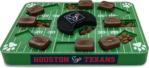 Pets First NFL Houston Texans Puzzle Toy, Puzzle Treat Dog Toy, Interactive Dog Treat Toy, Dog Puzzle in Saudi Arabia