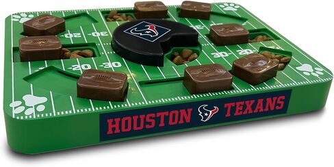 Pets First NFL Houston Texans Puzzle Toy, Puzzle Treat Dog Toy, Interactive Dog Treat Toy, Dog Puzzle in Saudi Arabia