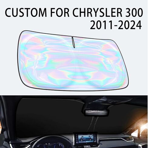 for Toyota Venza 2021 2022 2023 2024 Windshield Sun Shade Cover - Custom Fit Toyota Venza SunShade Foldable Front Window Sunshade Sun Visor Protector Block UV Rays Keep Your Car Cooler Car Accessories in Kuwait