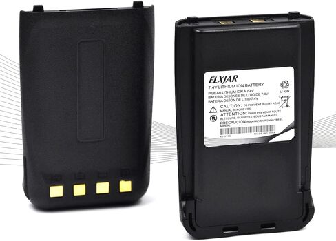 (2-Pack) بطارية ليثيوم أيون 7.4 فولت 2600 مللي أمبير في الساعة BLO-008 لراديو Wouxun KG-UV8D KGUV8D ثنائي الاتجاه in Kuwait