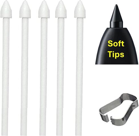 (5*Metal Tips) Tab S6 Lite/S7/S8/S9/S10 Pen Tips,Nibs Replacement for Samsung Galaxy Tab S6 Lite/S7/S8/S9/S10 Pen Tablet All Verison Stylus S Pen Replacement Tips/Nibs+Tweezers (5*Metal Tips) in Saudi Arabia