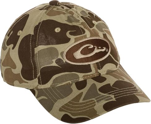 Drake Waterfowl Cotton Camo Cap - All-Weather Hunting Lightweight 6-Panel Construction Cap, One Size Fits Most in Saudi Arabia