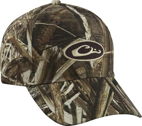 Drake Waterfowl Cotton Camo Cap - All-Weather Hunting Lightweight 6-Panel Construction Cap, One Size Fits Most in Saudi Arabia