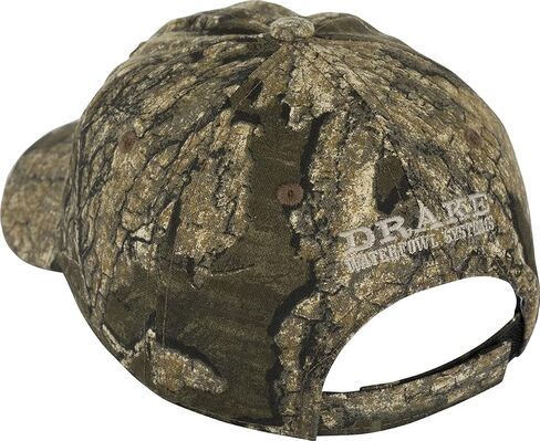Drake Waterfowl Cotton Camo Cap - All-Weather Hunting Lightweight 6-Panel Construction Cap, One Size Fits Most in Saudi Arabia