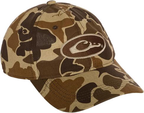 Drake Waterfowl Cotton Camo Cap - All-Weather Hunting Lightweight 6-Panel Construction Cap, One Size Fits Most in Saudi Arabia
