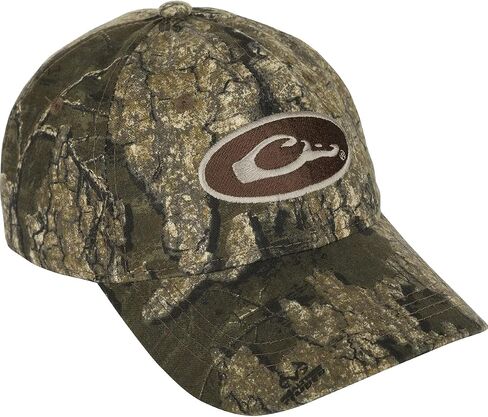 Drake Waterfowl Cotton Camo Cap - All-Weather Hunting Lightweight 6-Panel Construction Cap, One Size Fits Most in Saudi Arabia