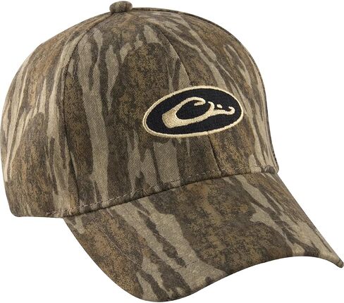 Drake Waterfowl Cotton Camo Cap - All-Weather Hunting Lightweight 6-Panel Construction Cap, One Size Fits Most in Saudi Arabia