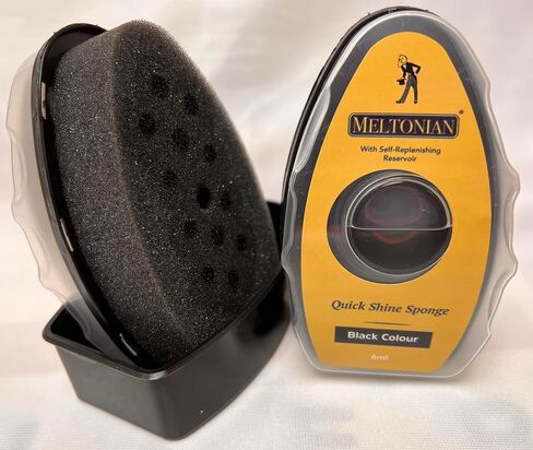 Shoe Shine Sponge with Self Replenishing Reservoir - Quick and Instant Shoe Shine for Boots and Shoes - Premium Shoe Shiner for a Lasting Boot Shine and Gloss in Saudi Arabia