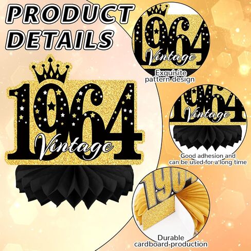 10 Pcs Retirement Party Decorations, Retirement Table Decorations for Women Rose Gold Happy Retirement Decorations Table Honeycomb Centerpieces in Kuwait