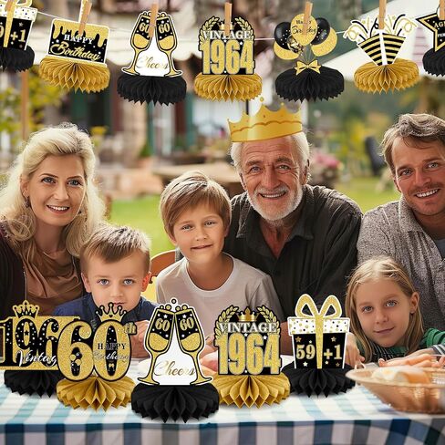 10 Pcs Retirement Party Decorations, Retirement Table Decorations for Women Rose Gold Happy Retirement Decorations Table Honeycomb Centerpieces in Kuwait