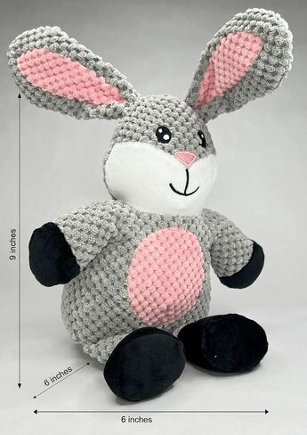 Barnyard Rabbit Plush Small Dog Toy in Saudi Arabia