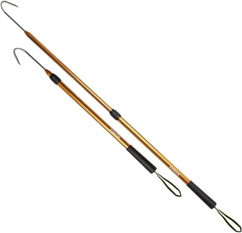 Extendable Aluminum Fish Gaff Hook with Sharp Stainless Steel Fishing Spear Hook Holder in Kuwait