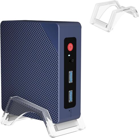 Mini PC Desk Stand for Beelink S12 Pro Mini PC, Acrylic Vertical Desktop Holder Compatible with Beelink Mini S12 Pro N100, Mini S12 N95, Mini S N5095 Mini PC (Clear) in Kuwait