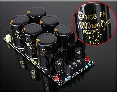 1 قطعة 12000 فائق التوهج 63 فولت مكثف مكبر للصوت المعدل تصفية امدادات الطاقة مجلس ملحومة شوتكي المعدل تصفية إمدادات الطاقة in Kuwait