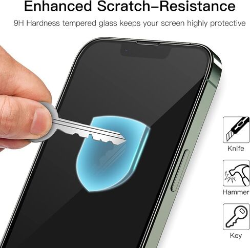 JETech Full Coverage Screen Protector for iPhone 16 Pro Max 6.9-Inch, Black Edge Tempered Glass Film with Easy Installation Tool, Case-Friendly, HD Clear, 3-Pack in Saudi Arabia