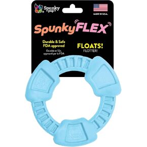 Spunky Pup Spunkyflex Dog Toy | Floatable, Flexible & Durable Fetch Toy | Ring