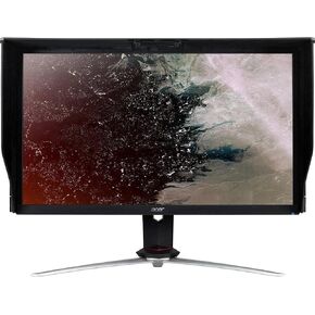 Acer Nitro XV273K Pbmiipphzx 27" UHD 3840 x 2160 IPS AMD Radeon FreeSync and NVIDIA G-SYNC Compatible Monitor, DisplayHDR400, Quantum Dot, 144Hz, 1ms, DCI-P3 , Delta E<1, Black