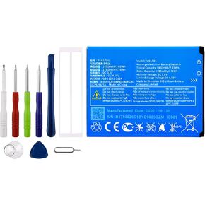 TLi017D1 Replacement Battery for TCL Flip Pro VZW-TCL-4056W Phone with Specialized Toolkit.