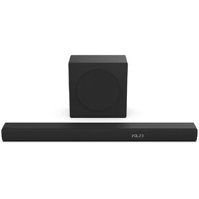 Hisense HS5100 5.1Ch Sound Bar with Wireless Subwoofer, 540W, Dolby Digital Plus, Bluetooth 5.3, EzPlay, Roku TV Ready, DTS: X, HDMI/AUX/ARC/Optical/USB (HS5100, 2024 Model)