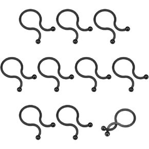 Twist Lock Cable Ties Wire Management, [for Keeping Wire Neat ] - Nylon / 0.87-inch/Black / 50 Pcs