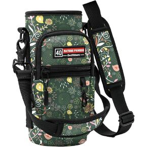 NATURE PIONEOR Water Bottle Carrier Holder Sleeve with Adjustable Strap 25 oz, Insulated Water Bottle Holder Sling Bag in Kuwait