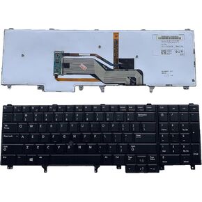 Laptop Replacement US Layout with Backlight with Pointing Keyboard for Dell Latitude E6520 E6530 E6540 E5520 E5530 Precision M4600 M6600 M6700 M6800 M4700 0HG3G3
