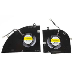 New Compatible CPU and GPU Cooling Fan for MSI Delta 15 A5EFK MS-15CK Series BS5405HS-U5N BS5405HS-U5P DC5V 1A Fan