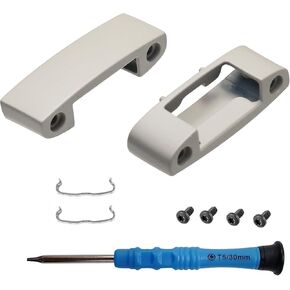 Studio Pro Hinge Replacement Hinge Repair Kit for Beats Studio Pro Wireless (Model A2924) Headphones, Metal Hinge Repair Parts Headband Connector Accessories as Same as The OEM - Sliver Black