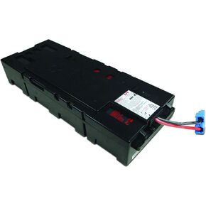 APC UPS Battery Replacement, APCRBC115, for APC Smart-UPS Models SMX1500RM2U, SMX1500RM2UNC, SMX1500RMNCUS, SMX1500RMUS Black