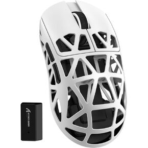 ZIYOU LANG x Attack Shark R2 Wireless Gaming Mouse, Lightweight Magnesium Alloy, PAW3950 42000 DPI Optical Sensor, 8000Hz Polling Rate 2.4G/BT/Wired Mice for Win Mac Gamer (Grey) in Kuwait