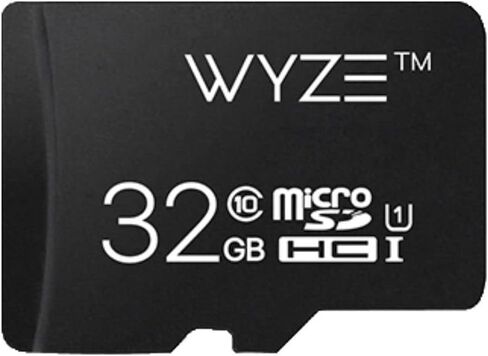كاميرا مراقبة الحيوانات الأليفة من WYZE Cam Pan 1080p/إمالة/تكبير/تصغير داخلية لمراقبة الحيوانات الأليفة للكلاب والقطط مع بطاقة MicroSD سعة 32 جيجابايت من WYZE فئة 10 in Kuwait