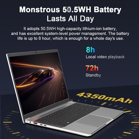 كمبيوتر محمول A15، شاشة FHD مقاس 15.6 بوصة، معالج AMD Ryzen 5 5500U سداسي النواة (تغلب على Intel i7-1065G7)، ذاكرة الوصول العشوائي 16 جيجابايت، 512 جيجابايت PCIe SSD، HDMI، لوحة مفاتيح بإضاءة خلفية، وظيفة كاملة من النوع C، Windows 11 in Kuwait