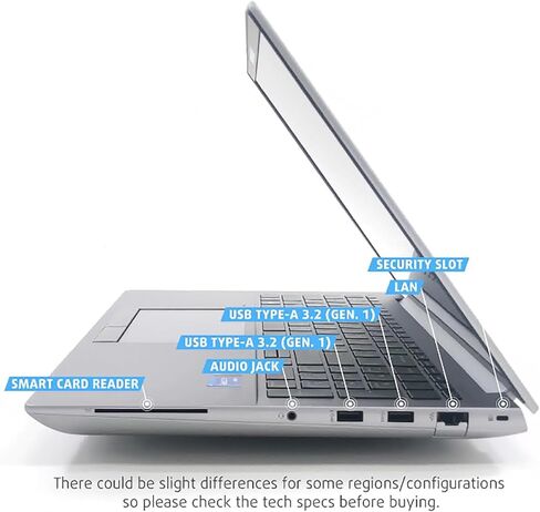 كمبيوتر محمول HP ZBook Fury 16 G9 مقاس 16 بوصة FHD Mobile Workstation Business، الجيل الثاني عشر Intel 12-Core i5-12600HX (Beat i7-11700B)، RTX A2000 8GB GDDR6، 32GB DDR5، 2 تيرابايت SSD، WiFi 6E، Windows 11 Pro in Saudi Arabia