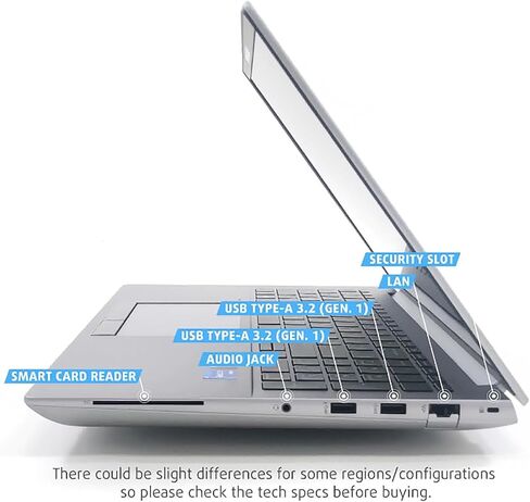 كمبيوتر محمول HP ZBook Fury 16 G9 مقاس 16 بوصة FHD Mobile Workstation Business، الجيل الثاني عشر Intel 12-Core i5-12600HX (Beat i7-11700B)، RTX A2000 8GB GDDR6، 32GB DDR5، 2 تيرابايت SSD، WiFi 6E، Windows 11 Pro in Saudi Arabia