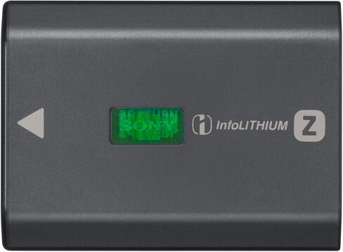 مقبض سوني عمودي لهاتف سوني ألفا 7R IV (ILCE7RM4/B) - VG-C4EM مع بطارية سوني Z-Series NP-FZ100 وحزمة بطاقة SD سعة 128 جيجابايت V60 UHS-II من سوني (3 قطع) in Saudi Arabia