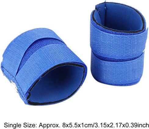 Zerodis Pet Kneepad، مجموعة من قطعتين من دعامات الساق الأمامية للكلاب تدعم الرسغ وواقي معصم الحيوانات الأليفة للكلاب التي تعاني من التهاب المفاصل والإصابات (الساق الأمامية الزرقاء L) in Kuwait