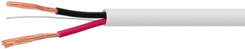 Monoprice Speaker Wire - CL3 in-Wall Rated, 4-Conductor, Color Coded, 14AWG, 250 Feet, White in Saudi Arabia