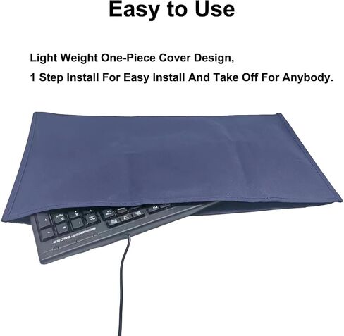 Keyboard Dust Cover Computer Keyboard Cover Computer Mechanical Gaming Wireless or wired Keyboard Protector Cover Case (Blue) in Saudi Arabia