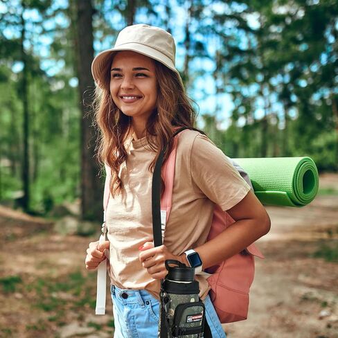 NATURE PIONEOR Water Bottle Carrier Holder Sleeve with Adjustable Strap 25 oz, Insulated Water Bottle Holder Sling Bag in Kuwait
