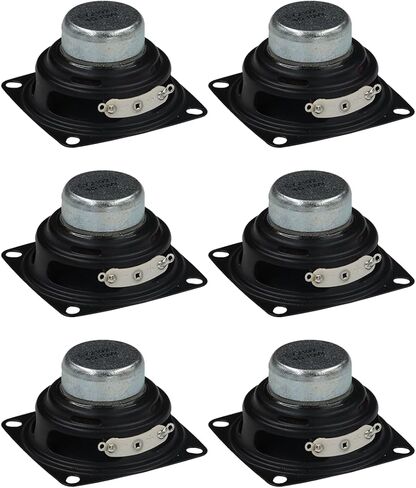 2 بوصة 2 بوصة 4Ohm 10W مكبر صوت كامل المدى مكبر صوت ستيريو لاردوينو (6 قطع) in Kuwait
