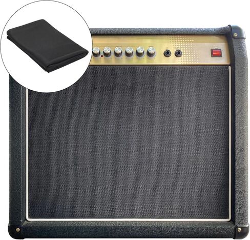 uxcell Black Speaker Mesh Grill Cloth (not Cane Webbing) Stereo Box Fabric Dustproof Cloth 100cm x 160cm 39 inches x 63 inches in Saudi Arabia