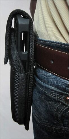 Nite Ize حافظة هاتف خلوي صلبة من أجل Kyocera DuraForce Pro 2 E6910 E6920، حافظة قوية وشديدة التحمل، حامل مشبك حزام ثابت قوي، يناسب حافظة الهاتف الخلوي (عمودي) in Kuwait