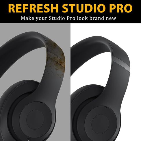 مجموعة إصلاح المفصلات البديلة Studio Pro Hinge لسماعات Beats Studio Pro Wireless (موديل A2924) وأجزاء إصلاح المفصلات المعدنية وملحقات موصل عصابة الرأس مثل OEM - أسود فضي in Saudi Arabia