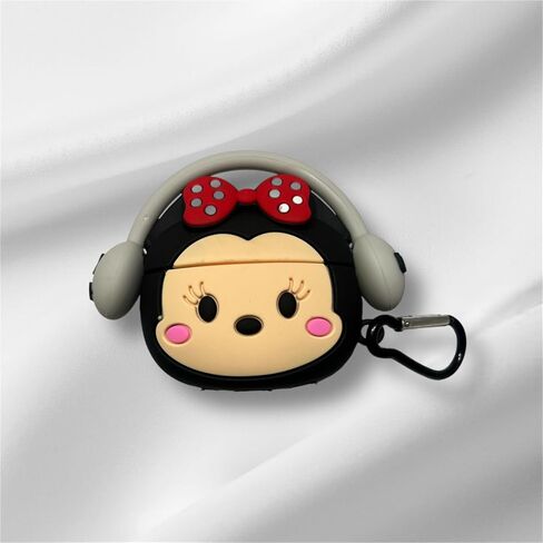 DECENTINO غطاء حماية متين متوافق مع AirPods Pro 2 مع قفل آمن | تصميم فائق الحماية، مقاوم للصدمات، مضاد للخدش، مقاوم للغبار (ميكي) in Saudi Arabia