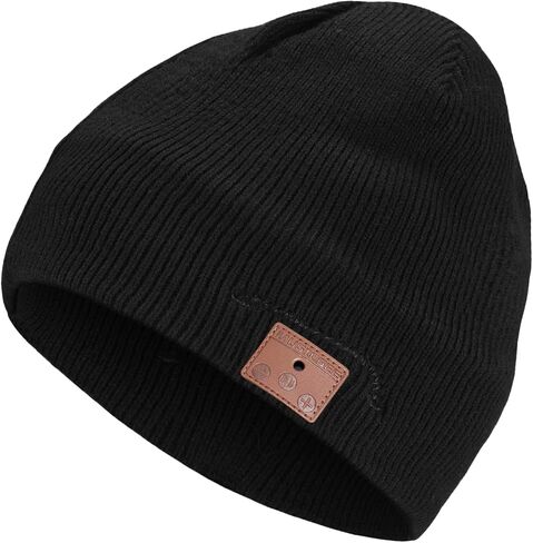 Bluetooth Beanie, Bluetooth V5.2 Wireless Knitted Winter hat, 24 Hour Play time in Saudi Arabia