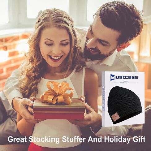 Bluetooth Beanie, Bluetooth V5.2 Wireless Knitted Winter hat, 24 Hour Play time in Saudi Arabia