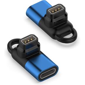 Type C Charger Adapter Intended for COROS APEX 2 Pro/APEX 2 Charging Cable Connector USB C Replacement Watch Charger Cord Cable Smartwatch Accessories (2PACKS)