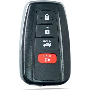Smart Key Fob Fits for Toyota Camry 2018 2019 2020 2021 2022 2023 Keyless Entry Remote Control Key Replacement HYQ14FBC 231451-0351 Board P/N:89904-06220 314MHz