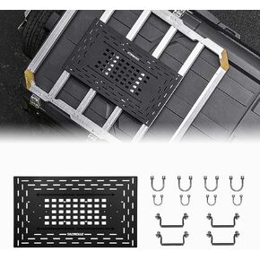 Roof Rack Cargo Carrier - Universal Roof Rack MOLLE Panel for Car Top Luggage Holder, Rooftop Cargo Carrier for Car SUV Truck